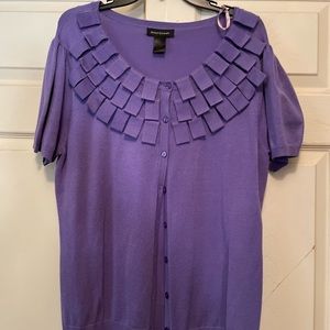 Ashley Stewart shortsleeve 18/20 Sweater.